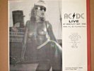 AC/DC Live At Whitley Bay 1986 Fly On The Wall Tour Vinyl Record Limited Edition
