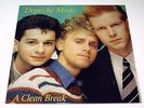 DEPECHE MODE - A CLEAN BREAK / LIVE 1982 - LP RED VINYL CONCERT RARE NM X555