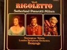 VERDI Rigoletto SUTHERLAND * PAVAROTTI * MILNES VINYL 3 LP BOX SET freeUKpost