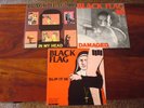 Black Flag. Damaged. Slip It In. In My Head. 3 NM- LP lot. Punk