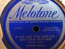 GEORGE NOBLE MELOTONE 7-06-75 BLUES 78 RPM E/E+