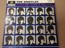 THE BEATLES A hard days night Parlophone PMC 1230 original yellow / black mono