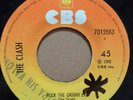 THE CLASH - Red Angel / Rock The Casbah - RARE COSTA RICA 45