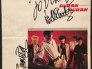 DURAN DURAN SELF TITLED LP AUTOGRAPHED BY SIMON, JOHN, NICK, & ROGER