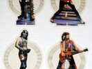 KISS Creatures Era Stand Up Interview Picture Disc Record Set 4pc UK Gene Ace