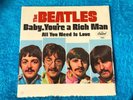Beatles Original Capitol West Coast Picture Sleeve 