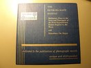 RAYMOND SCOTT QUINTET - Rare MASTER RECORDS 78 #101 w/COVER - Dedicatory Piece