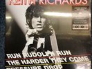 RSD BLACK FRIDAY - KEITH RICHARDS - RUN RUDOLPH RUN - 12” RED VINYL. SEALED. NEW