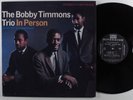 BOBBY TIMMONS TRIO In Person RIVERSIDE LP VG++