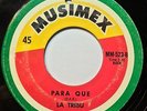 LA TRIBU Para Que 45 MUSIMEX Latin Funk Soul BREAKS Rare HOLY GRAIL Listen HEAR