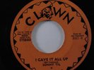Crossover Soul 45 SONNY TIL I Gave It All Up CLOWN VG+/VG++ HEAR