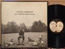 George Harrison All Things Must Pass EX/VG+ 3LP with POSTER