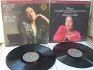2x MITSUKO UCHIDA  Mozart Piano Sonatas ED1 LP Philips digital 412123-1 412617-1