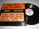 Link Wray, Jack the Ripper Original Swan  Lp, Good Player