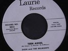 DION & BELMONTS: Teen Angel / I Wonder Why 45 (grey lbl) Vocal Groups