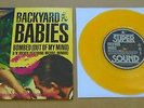 BACKYARD BABIES Bombed (Out Of My Mind) UK limited orange vinyl 7