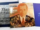 FRANK SINATRA, A MAN AND HIS MUSIC. PROMO LP, BOOK SET. LP STILL SEALED.