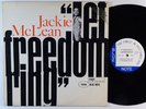 JACKIE MCLEAN Let Freedom Ring LP on Blue Note dmm