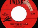 TOOTER BOATMAN Will Of Love / More And More Texas Rockabilly 45 VG