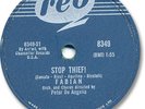 Rare 1959 FABIAN Rock'n Roll 78 RPM Record. Stop Thief  / Turn Me Loose