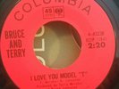 Bruce And Terry Columbia 4-43238 I LOVE YOU MODEL 'T' (ROCK N ROLL 45) PLAYS GR8