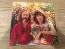 David Crosby Graham Nash Autographed Vinyl LP Wind on the Water Nice