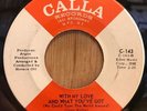 JEAN WELLS northern soul 45 With My Love And What You've Got   Calla VG+