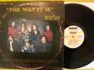 Rush The Way It Is LP Private Prog Rock 1975