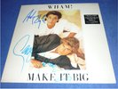Wham - George Michael & Andrew Ridgeley - ORIGINAL SIGNED - Vinyl LP Album