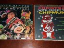 John Denver And The Muppets A Christmas Together LP plus Bonus Chipmunks XMAS LP