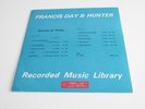 'SOUNDS OF TODAY' LP UK FRANCIS DAY &HUNTER LIBRARY MUSIC 1015 1960S VIC FLICK