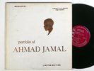 AHMAD JAMAL: PORTFOLIO OF AHMAD JAMAL argo 2LP / embossed cover MONO
