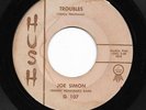 Mod New Breed R&B 45 JOE SIMON Troubles/I See Your Face Hush HEAR Rare