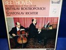 @PHILIPS HI-FI STEREO *ROSTROPOVICH /RICHTER* BEETHOVEN CELLO SONATAS* 2 LP*