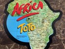 TOTO Africa / Rosanna Original 1982 Shaped Picture Disc Rare 45rpm Vinyl Record
