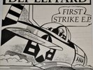 DEF LEPPARD First Strike E.P. RED Vinyl Unreleased Demos Promo RARE Colour 7