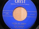 GLEN GARRISON Lovin' Lorene CREST 45-1047 orig 1958 rockabilly 45 EX