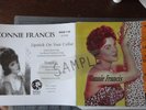 MEGA SALE:5 SLEEVES 14.99:CONNIE FRANCIS:THE BEE GEES:RECORD SLEEVE