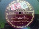 DISCO NATIONAL ODEON CARLOS GARDEL PIEDAD  / NOVIECITA MIA 78 rpm Tango