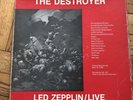 LED ZEPPELIN/LIVE THE DESTROYER - THE 4 RECORD DELUXE BOX SET FROM 1977 - RARE