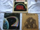 Rainbow lp's Down to Earth-Long Live Rock'n Roll-on Stage  vinyl vg++/cover vg-g