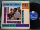 Blue Mitchell Big 6 Six Riverside Jazz LP Record MONO 12-273 VG/VG+ SCARCE 1958