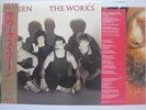 QUEEN / THE WORKS - Japan w/obi & POSTER FREDDIE MERCURY