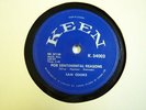 SAM COOKE 78rpm KEEN #K.34002 