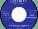 DANNY WINCHELL (w/ group) Don't Say You're Sorry / We're Gonna 45rpm Recorte '58