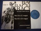 BACH - UNACCOMPANIED CELLO SUITES 3 & 6 LP, Janos Starker, SAGA XID 5161