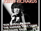 RSD BLACK FRIDAY - KEITH RICHARDS - RUN RUDOLPH RUN - 12” RED VINYL. SEALED. NEW