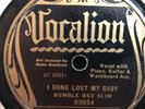 BUMBLE BEE SLIM VOCALION 03054 BLUES 78 RPM V/V+