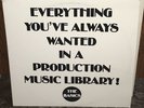 PRODUCTION MUSIC LIBRARY LP (1983 LP) Royalty-Free FILM Radio PLB-001