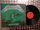 LP METALLICA - RIDE THE LIGHTNING - POCHETTE VERTE -
